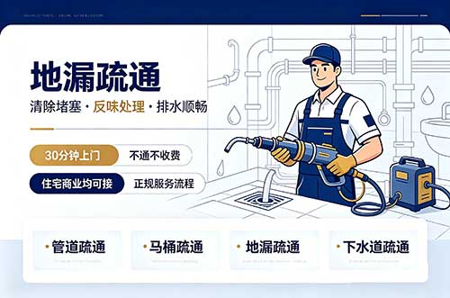 安国地漏疏通